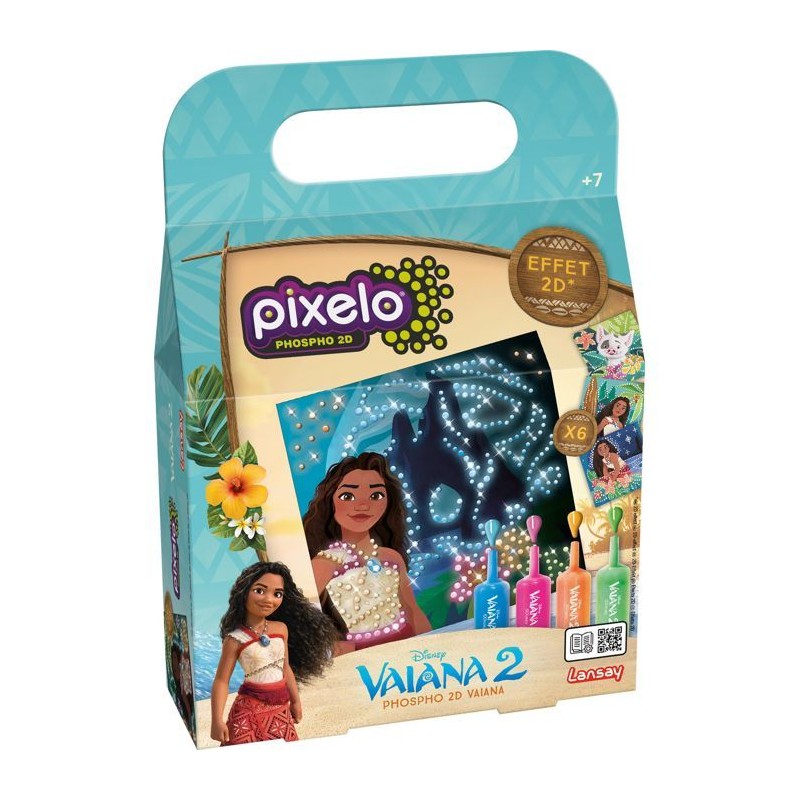 Pixelo - LANSAY - Phospho 2D Vaiana - Des 7 ans