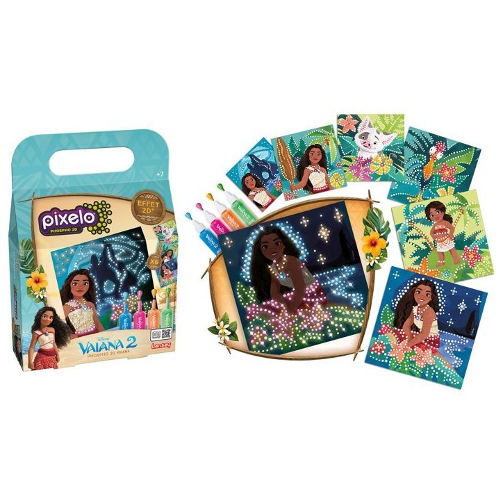 Pixelo - LANSAY - Phospho 2D Vaiana - Des 7 ans Pixelo - LANSAY - Phospho 2D Vaiana - Des 7 ans