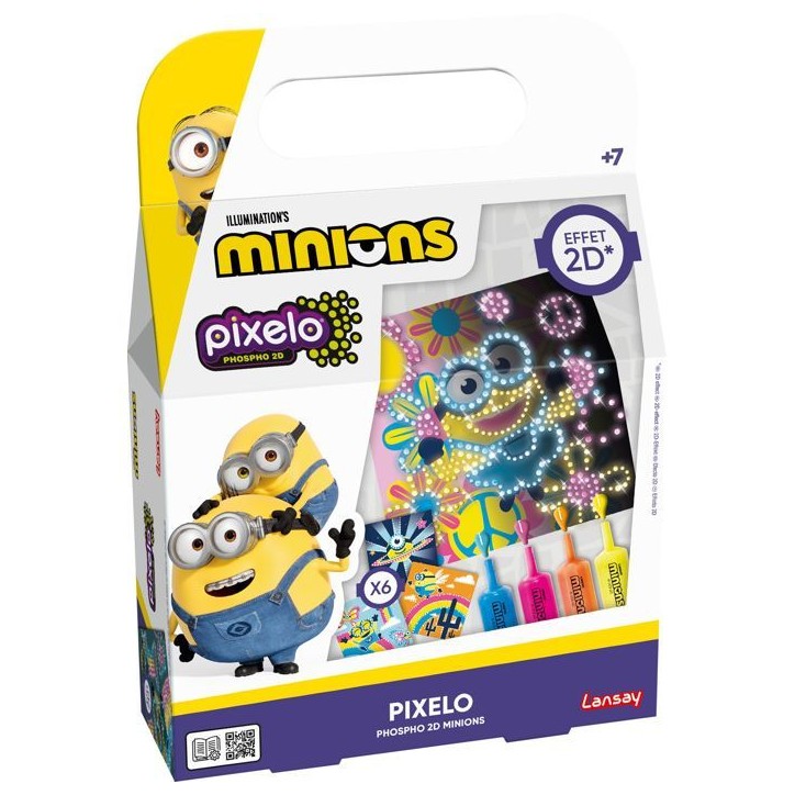 Pixelo - LANSAY - Phospho 2D Minions - Des 7 ans Pixelo - LANSAY - Phospho 2D Minions - Des 7 ans