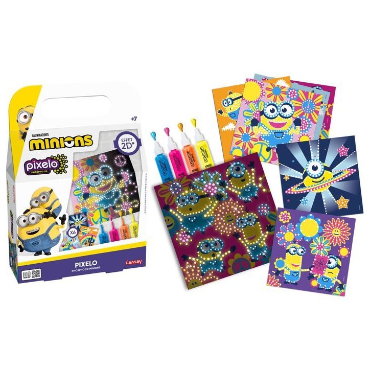 Pixelo - LANSAY - Phospho 2D Minions - Des 7 ans Pixelo - LANSAY - Phospho 2D Minions - Des 7 ans