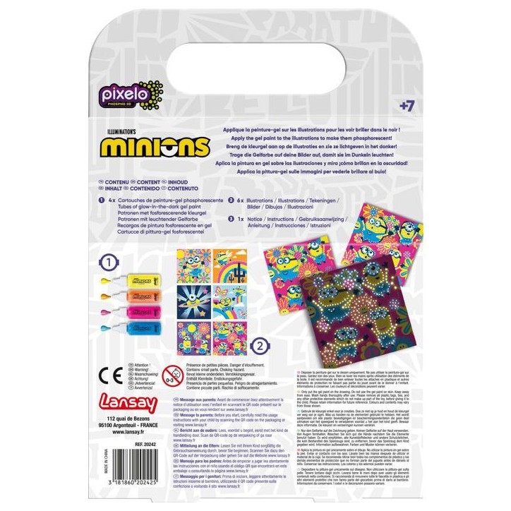 Pixelo - LANSAY - Phospho 2D Minions - Des 7 ans Pixelo - LANSAY - Phospho 2D Minions - Des 7 ans