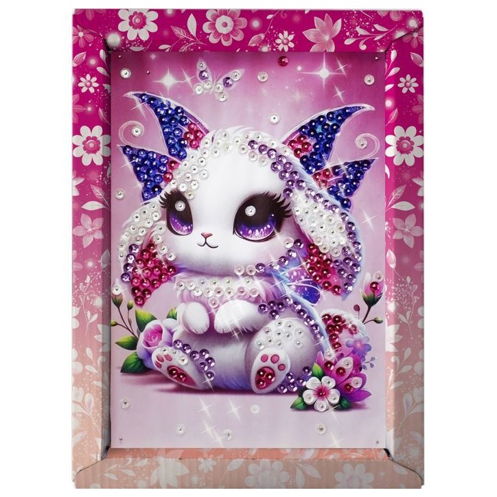 Kit loisir créatif - LANSAY - Collection sequins féérique - Lapin - Des 6 ans Kit loisir créatif - LANSAY - Collection sequins féérique - Lapin - Des 6 ans