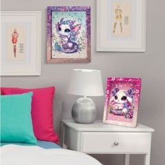 Kit loisir créatif - LANSAY - Collection sequins féérique - Lapin -
