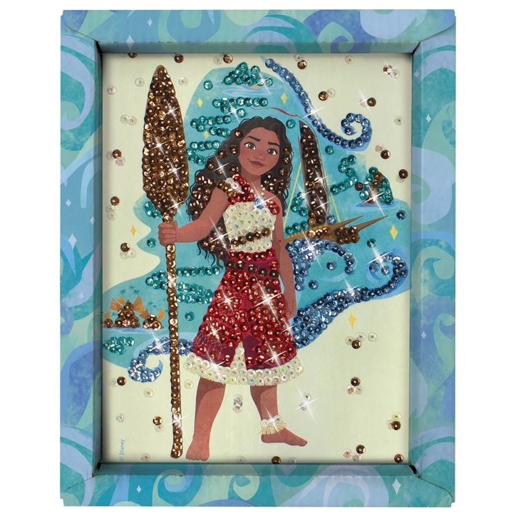 Kit loisir créatif - LANSAY - Collection sequins - Vaiana - Des 7 ans Kit loisir créatif - LANSAY - Collection sequins - Vaiana - Des 7 ans