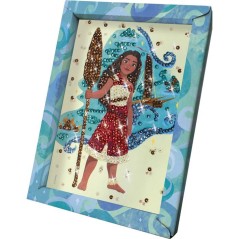 Kit loisir créatif - LANSAY - Collection sequins - Vaiana - Des 7 ans