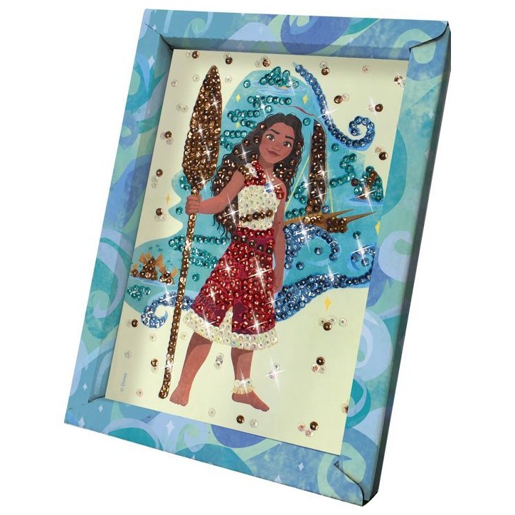 Kit loisir créatif - LANSAY - Collection sequins - Vaiana - Des 7 ans Kit loisir créatif - LANSAY - Collection sequins - Vaiana - Des 7 ans