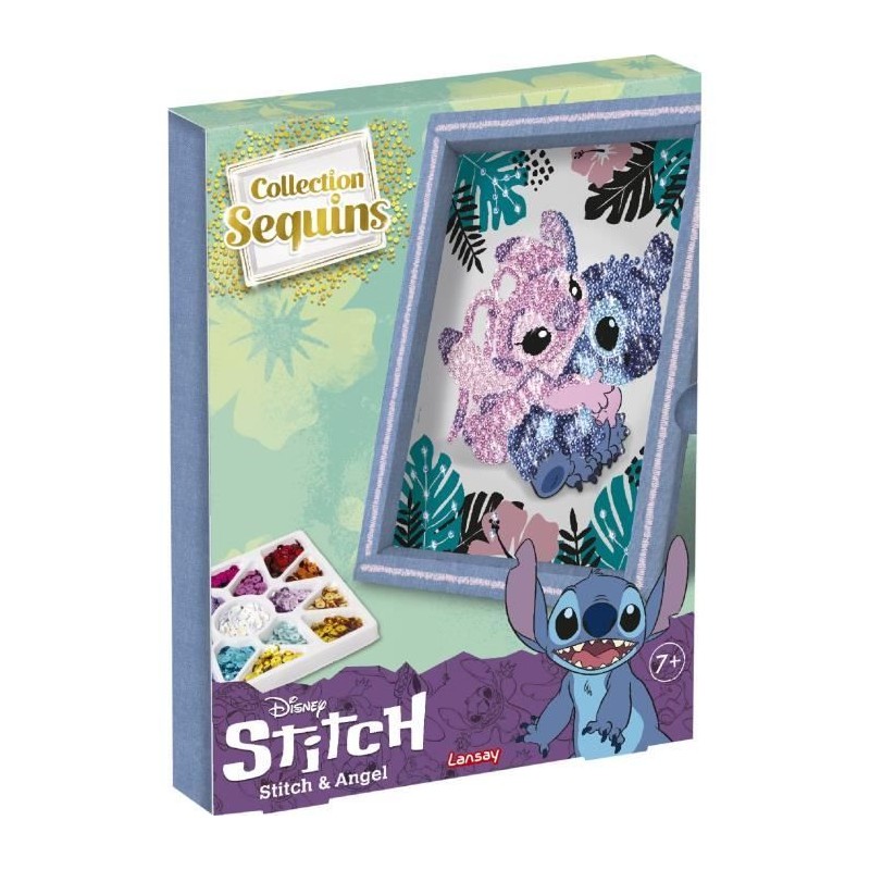 Jeu de création - LANSAY - Collection sequins - STITCH & ANGEL - Des