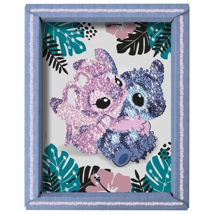 Jeu de création - LANSAY - Collection sequins - STITCH & ANGEL - Des 7 ans Jeu de création - LANSAY - Collection sequins - STITCH & ANGEL - Des 7 ans