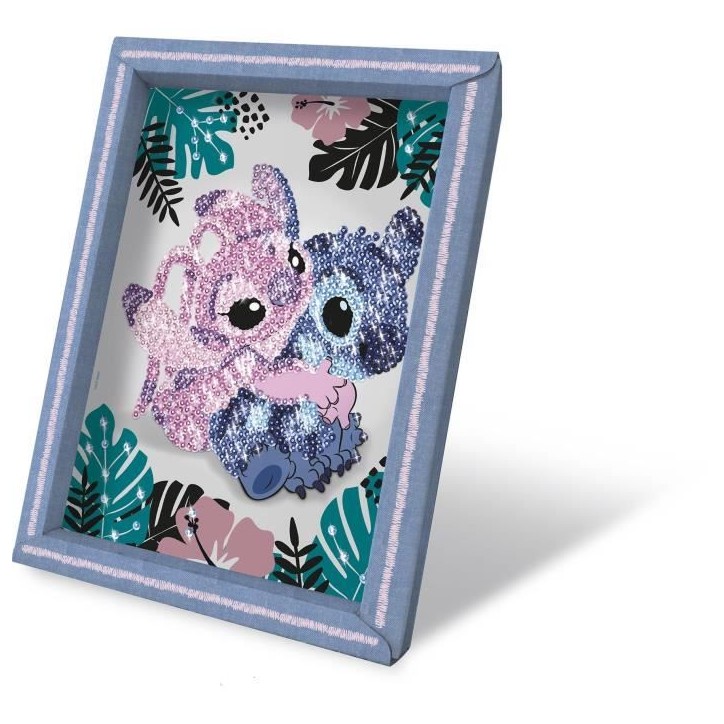 Jeu de création - LANSAY - Collection sequins - STITCH & ANGEL - Des 7 ans Jeu de création - LANSAY - Collection sequins - STITCH & ANGEL - Des 7 ans