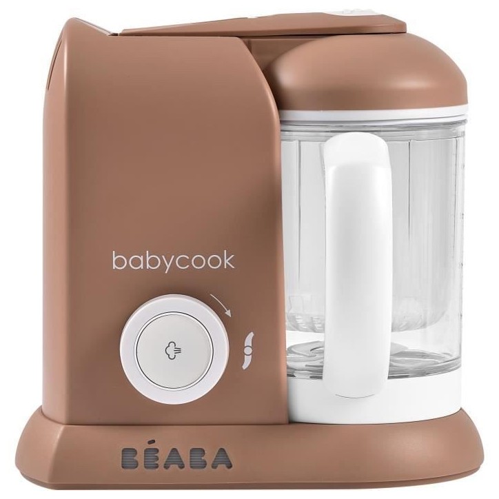 BÉABA - Babycook Solo - Robot Bébé 4 en 1 Mixeur-Cuiseur - Cuisson Vapeur - Pralin BÉABA - Babycook Solo - Robot Bébé 4 en 1 Mixeur-Cuiseur - Cuisson Vapeur - Pralin