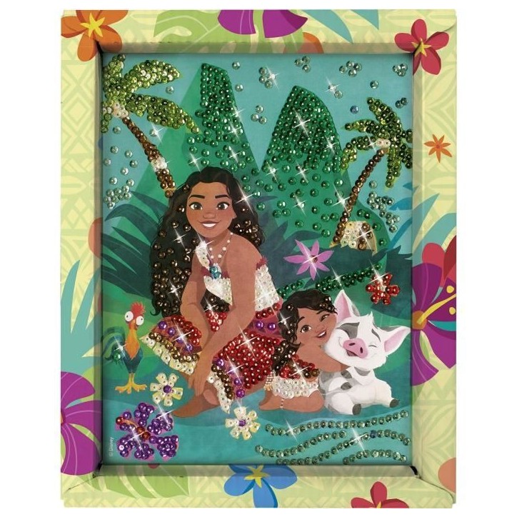 Kit loisir créatif - LANSAY - Collection sequins - VAIANA & SIMEA - Des 7 ans Kit loisir créatif - LANSAY - Collection sequins - VAIANA & SIMEA - Des 7 ans