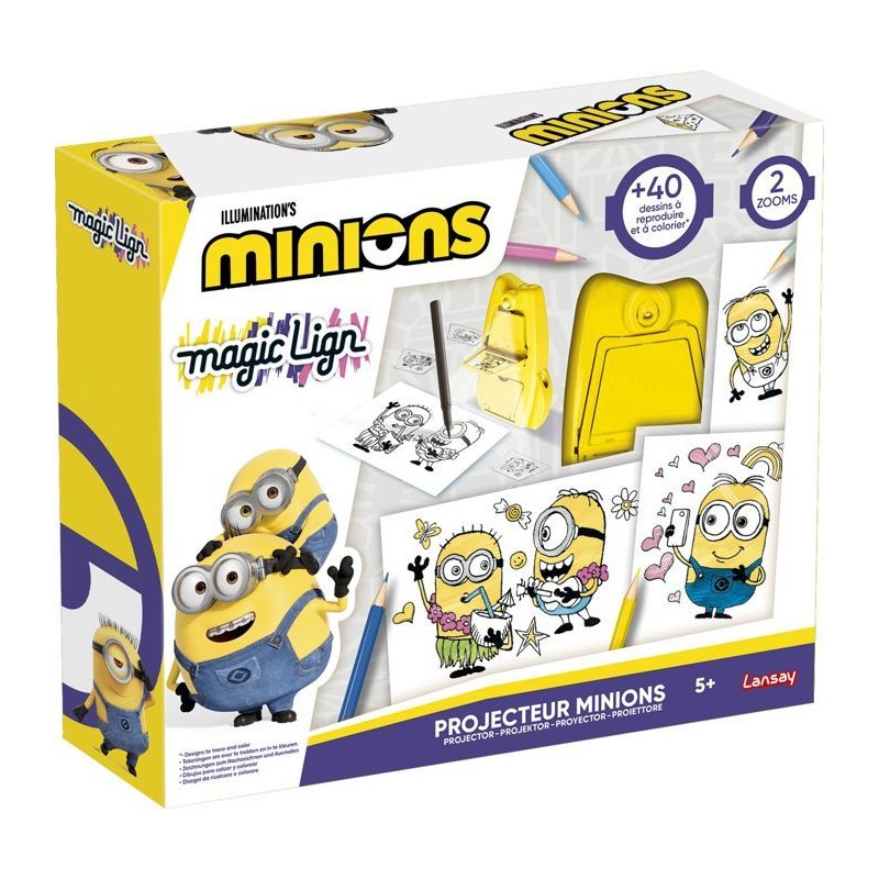 Magic Lign - LANSAY - Projecteur Minions - Des 6 ans