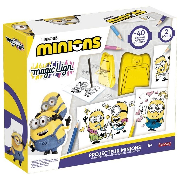 Magic Lign - LANSAY - Projecteur Minions - Des 6 ans Magic Lign - LANSAY - Projecteur Minions - Des 6 ans