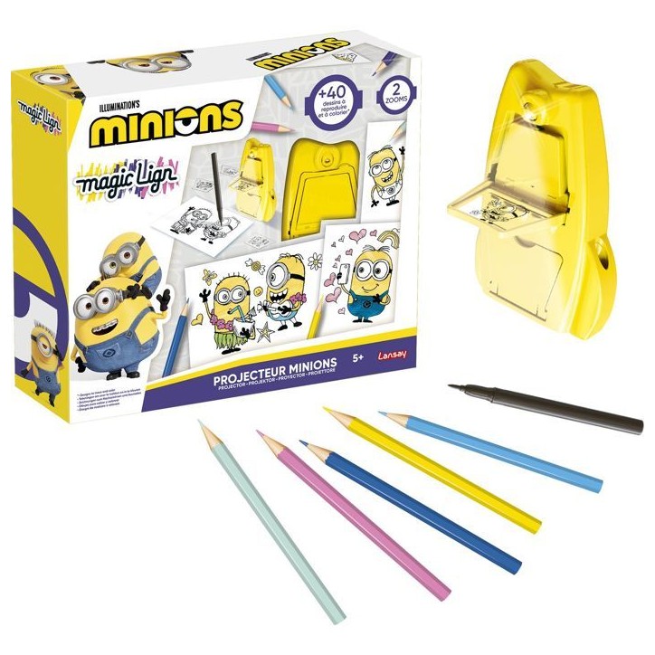 Magic Lign - LANSAY - Projecteur Minions - Des 6 ans Magic Lign - LANSAY - Projecteur Minions - Des 6 ans