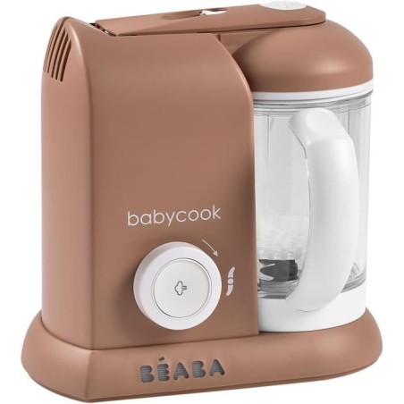 BÉABA - Babycook Solo - Robot Bébé 4 en 1 Mixeur-Cuiseur - Cuisson Vapeur - Pralin