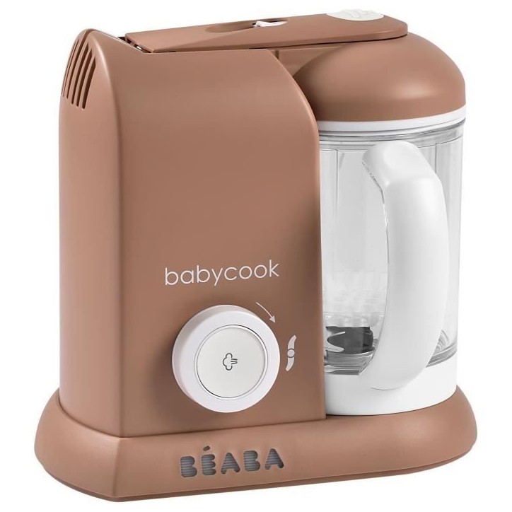 BÉABA - Babycook Solo - Robot Bébé 4 en 1 Mixeur-Cuiseur - Cuisson Vapeur - Pralin BÉABA - Babycook Solo - Robot Bébé 4 en 1 Mixeur-Cuiseur - Cuisson Vapeur - Pralin
