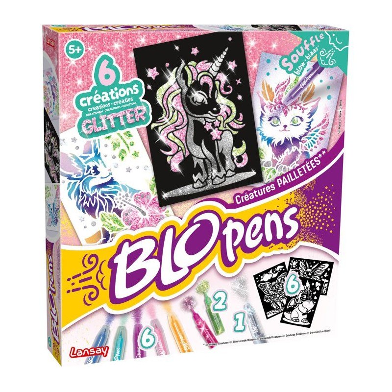 Blopens - LANSAY - Créatures pailletées - Des 5 ans