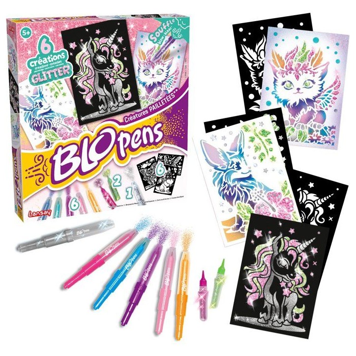 Blopens - LANSAY - Créatures pailletées - Des 5 ans Blopens - LANSAY - Créatures pailletées - Des 5 ans