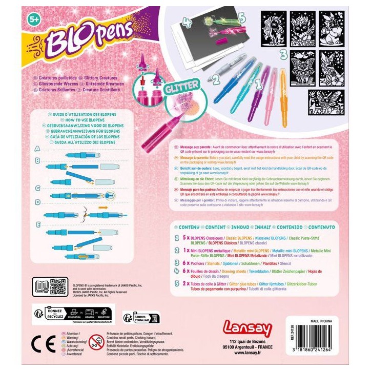 Blopens - LANSAY - Créatures pailletées - Des 5 ans Blopens - LANSAY - Créatures pailletées - Des 5 ans