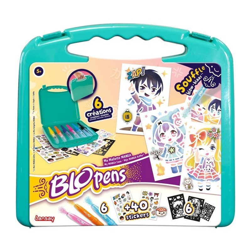 Blopens - LANSAY - Ma malette manga - Des 5 ans