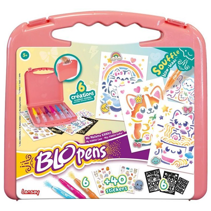 Blopens - LANSAY - Ma malette Kawaii - Des 5 ans