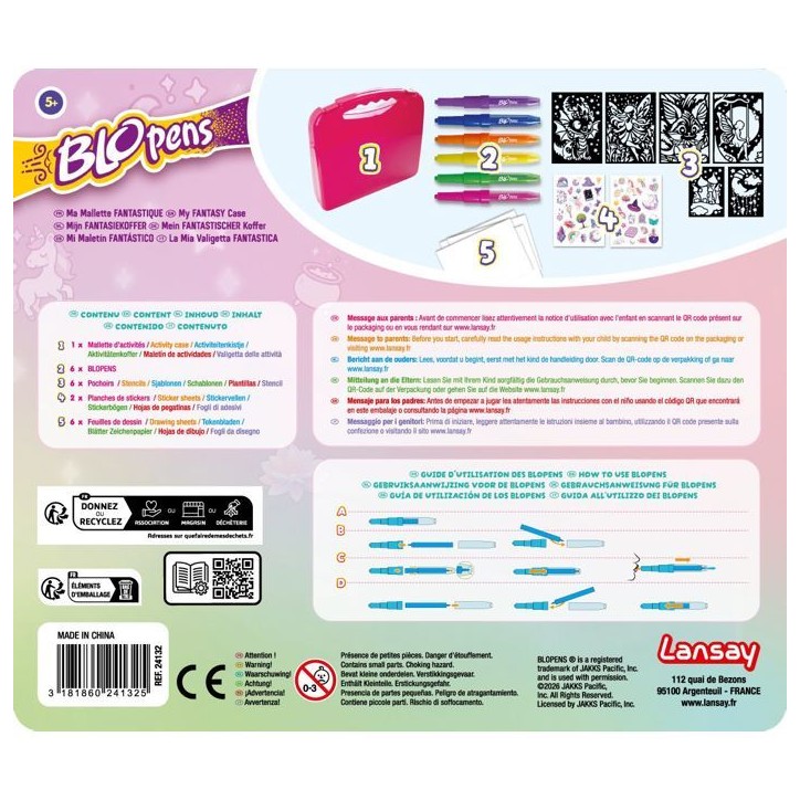 Blopens - LANSAY - Ma malette Fantastique - Des 5 ans Blopens - LANSAY - Ma malette Fantastique - Des 5 ans