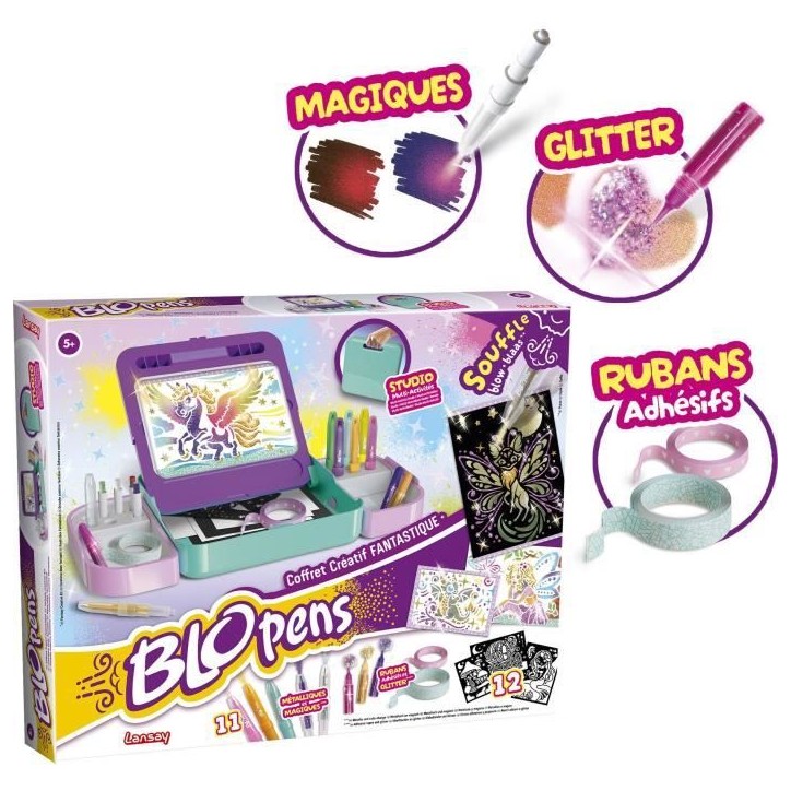 Blopens - LANSAY - Coffret créatif fantastique - Des 5 ans Blopens - LANSAY - Coffret créatif fantastique - Des 5 ans