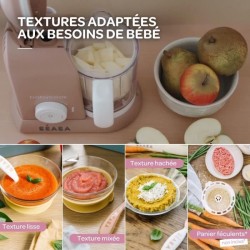 BÉABA - Babycook Solo - Robot Bébé 4 en 1 Mixeur-Cuiseur - Cuisson