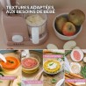 BÉABA - Babycook Solo - Robot Bébé 4 en 1 Mixeur-Cuiseur - Cuisson