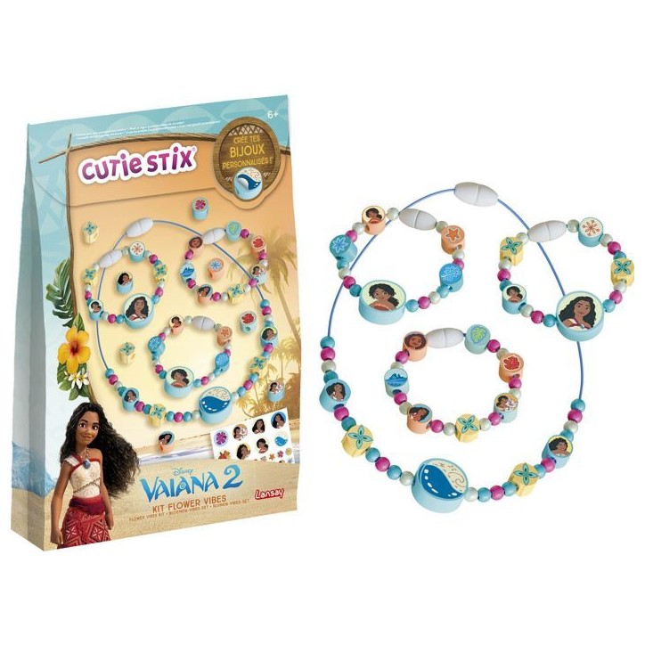 Cutie Stix - LANSAY - Kit flower vibes - Vaiana 2 - Des 6 ans