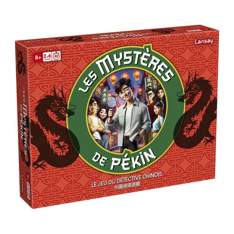 LES MYSTeRES DE PÉKIN - Jeu de société - LANSAY - Des 8 ans