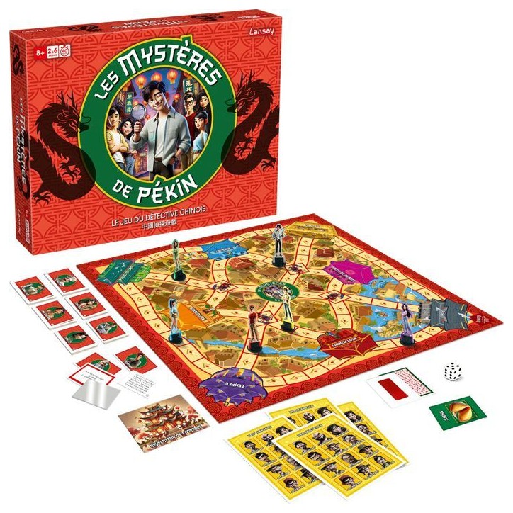 LES MYSTeRES DE PÉKIN - Jeu de société - LANSAY - Des 8 ans LES MYSTeRES DE PÉKIN - Jeu de société - LANSAY - Des 8 ans