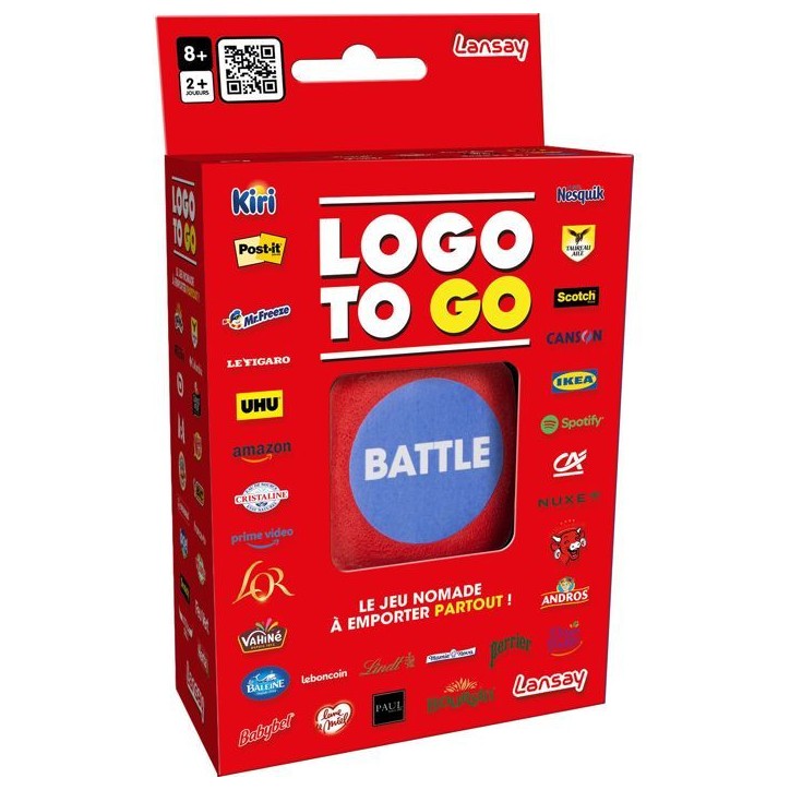 LOGO TO GO - Jeu de société - LANSAY - Des 8 ans LOGO TO GO - Jeu de société - LANSAY - Des 8 ans