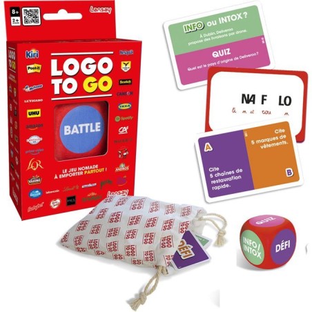 LOGO TO GO - Jeu de société - LANSAY - Des 8 ans