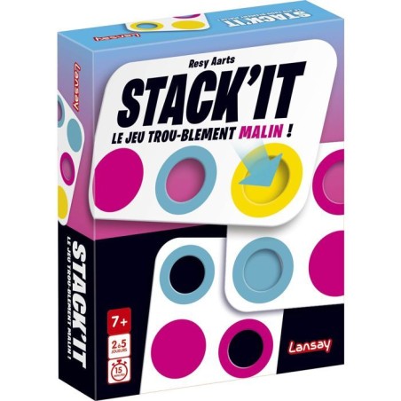 STACK'IT - Jeu de société - LANSAY - Des 7 ans