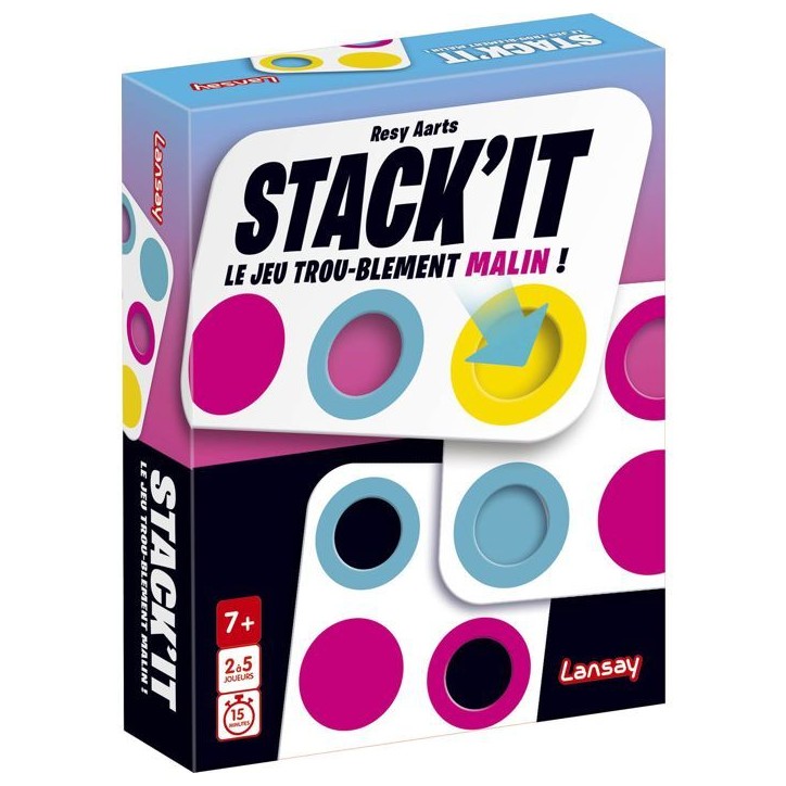 STACK'IT - Jeu de société - LANSAY - Des 7 ans STACK'IT - Jeu de société - LANSAY - Des 7 ans
