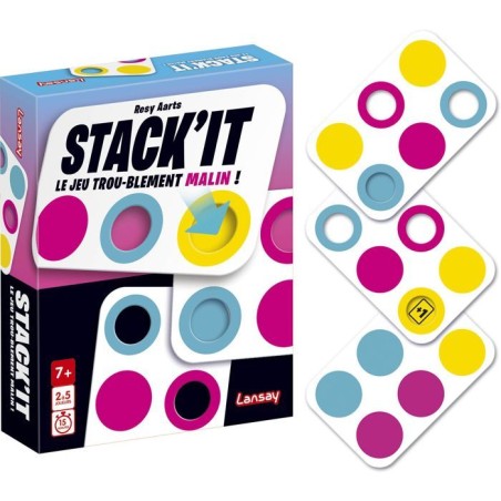 STACK'IT - Jeu de société - LANSAY - Des 7 ans
