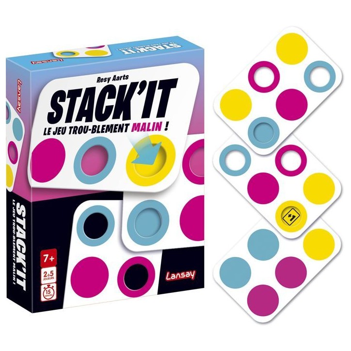 STACK'IT - Jeu de société - LANSAY - Des 7 ans STACK'IT - Jeu de société - LANSAY - Des 7 ans