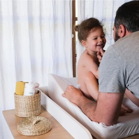 BÉABA - Matelas a Langer Sofalange - Made In France - Concept Breveté - Plan a Langer Incliné - Limite Les Reflux - oekotex -