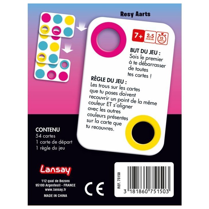 STACK'IT - Jeu de société - LANSAY - Des 7 ans STACK'IT - Jeu de société - LANSAY - Des 7 ans