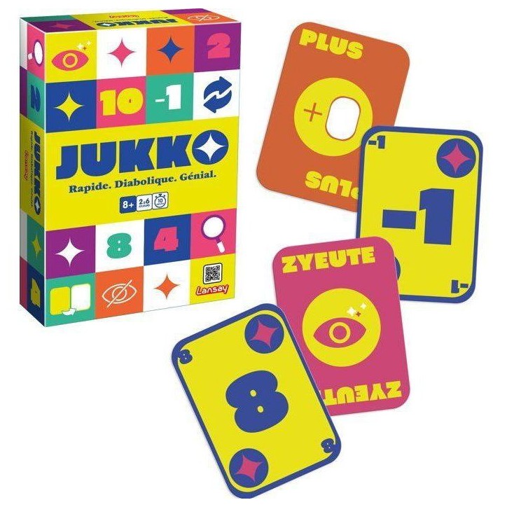 JUKKO - Jeu de société - LANSAY - Des 8 ans JUKKO - Jeu de société - LANSAY - Des 8 ans