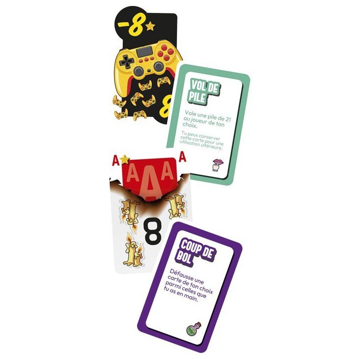 PILE POIL 21 - Jeu de société - LANSAY - Des 8 ans PILE POIL 21 - Jeu de société - LANSAY - Des 8 ans