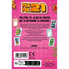 PILE POIL 21 - Jeu de société - LANSAY - Des 8 ans