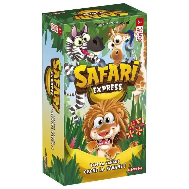 Safari Express - Jeu de société - LANSAY - Des 5 ans Safari Express - Jeu de société - LANSAY - Des 5 ans