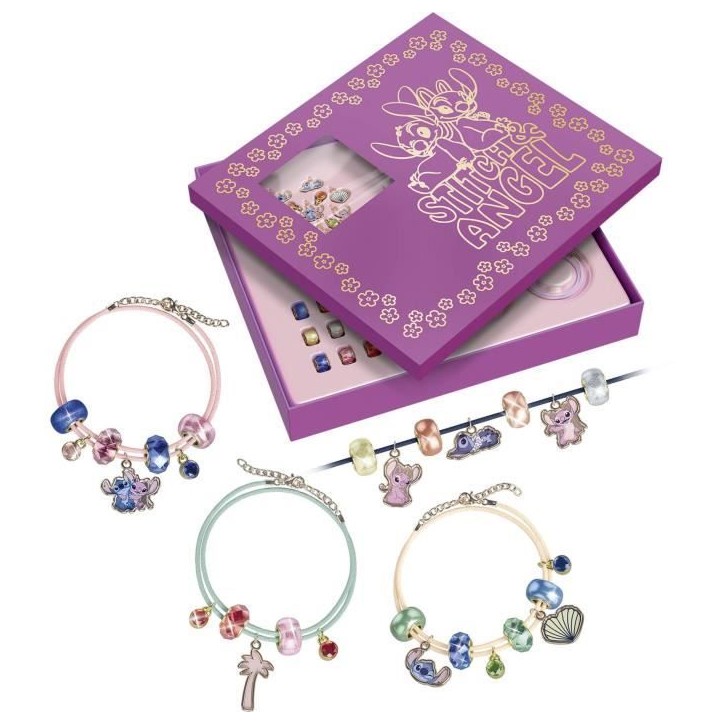 Coffret bijoux étincellants - LANSAY - STITCH - Des 6 ans Coffret bijoux étincellants - LANSAY - STITCH - Des 6 ans