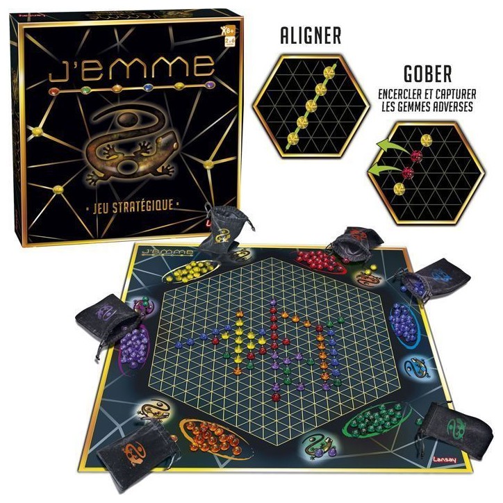 J'EMME - Jeu de société - LANSAY - Des 8 ans J'EMME - Jeu de société - LANSAY - Des 8 ans