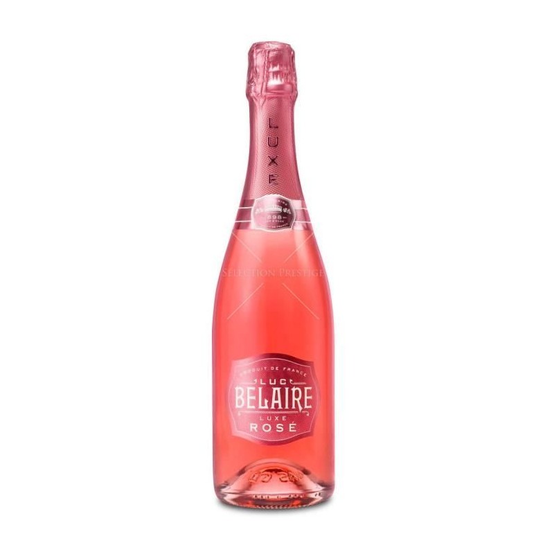 Luc Belaire Luxe Rosé - Vin Effervescent de France - 75cl