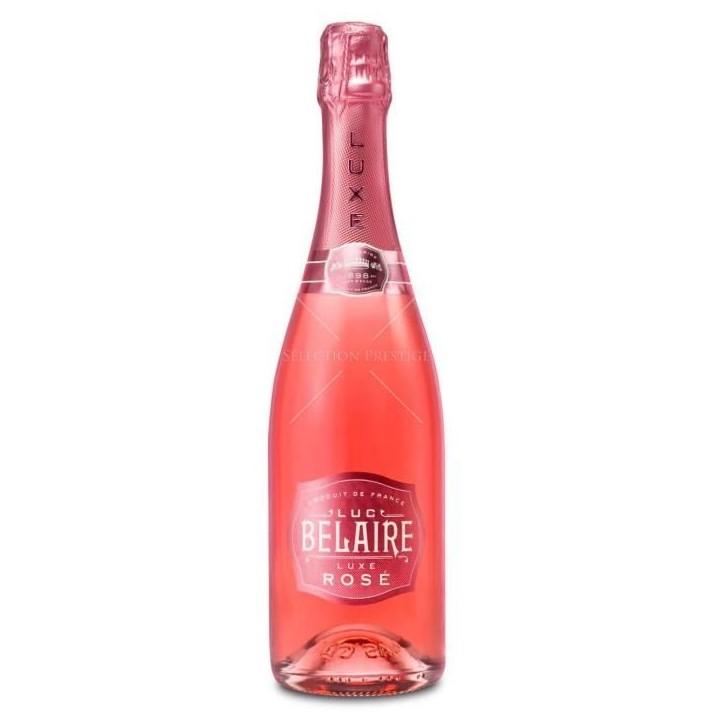 Luc Belaire Luxe Rosé - Vin Effervescent de France - 75cl