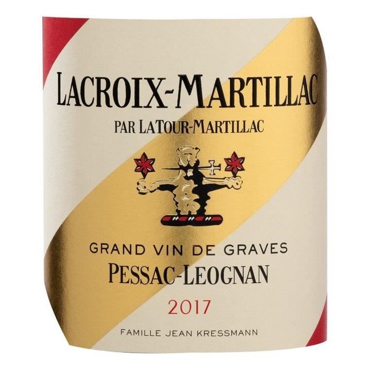 Lacroix-Martillac 2017 Pessac-Léognan - Vin rouge de Bordeaux