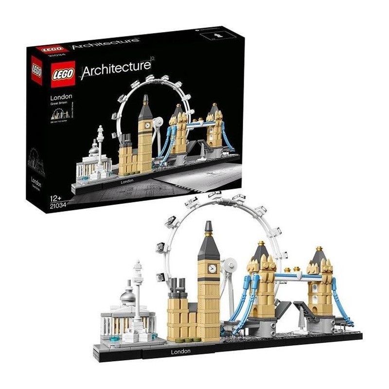 LEGO Architecture 21034 - Londres - 468 pieces - a partir de 12 ans -